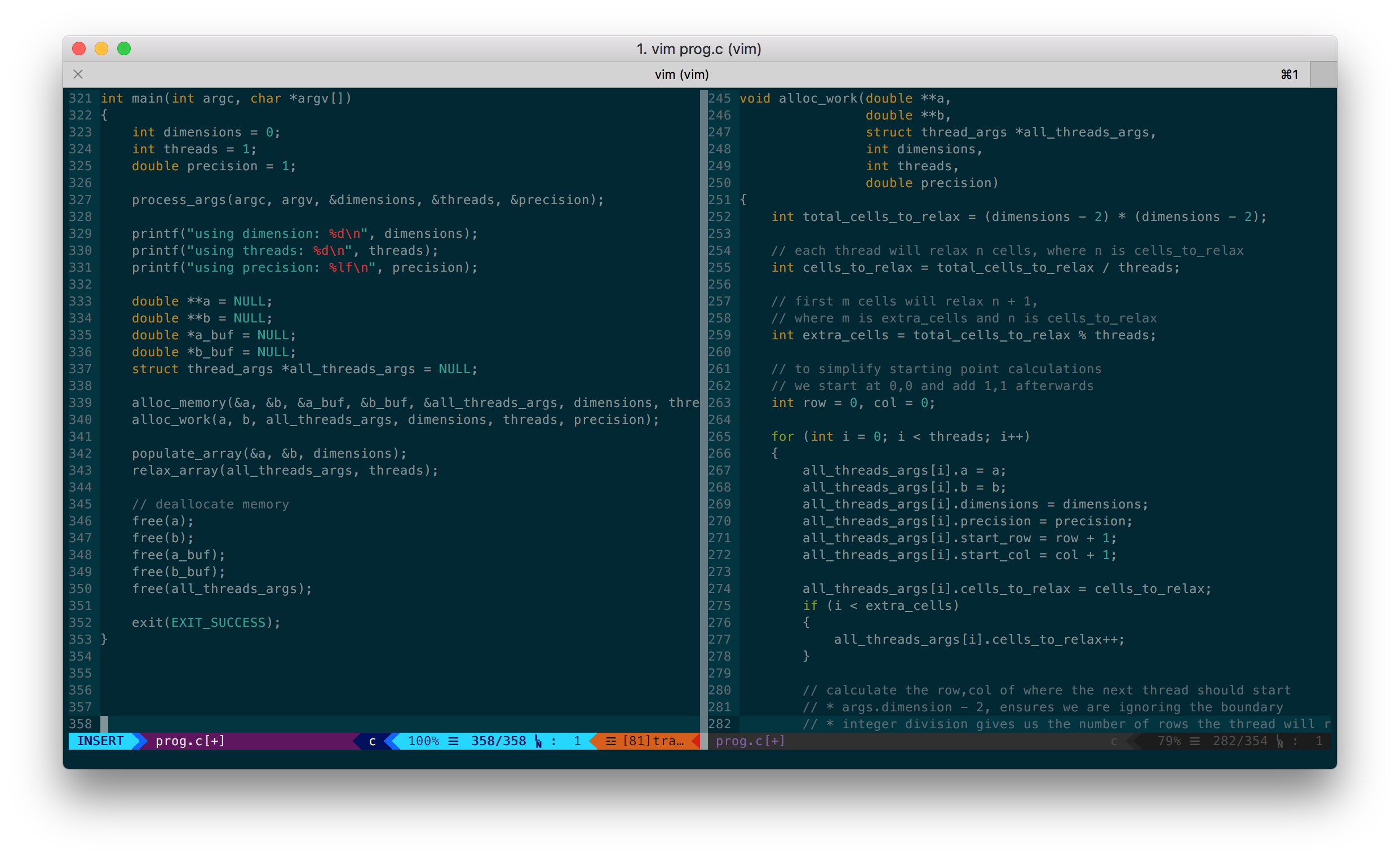 Shared memory parallel programming